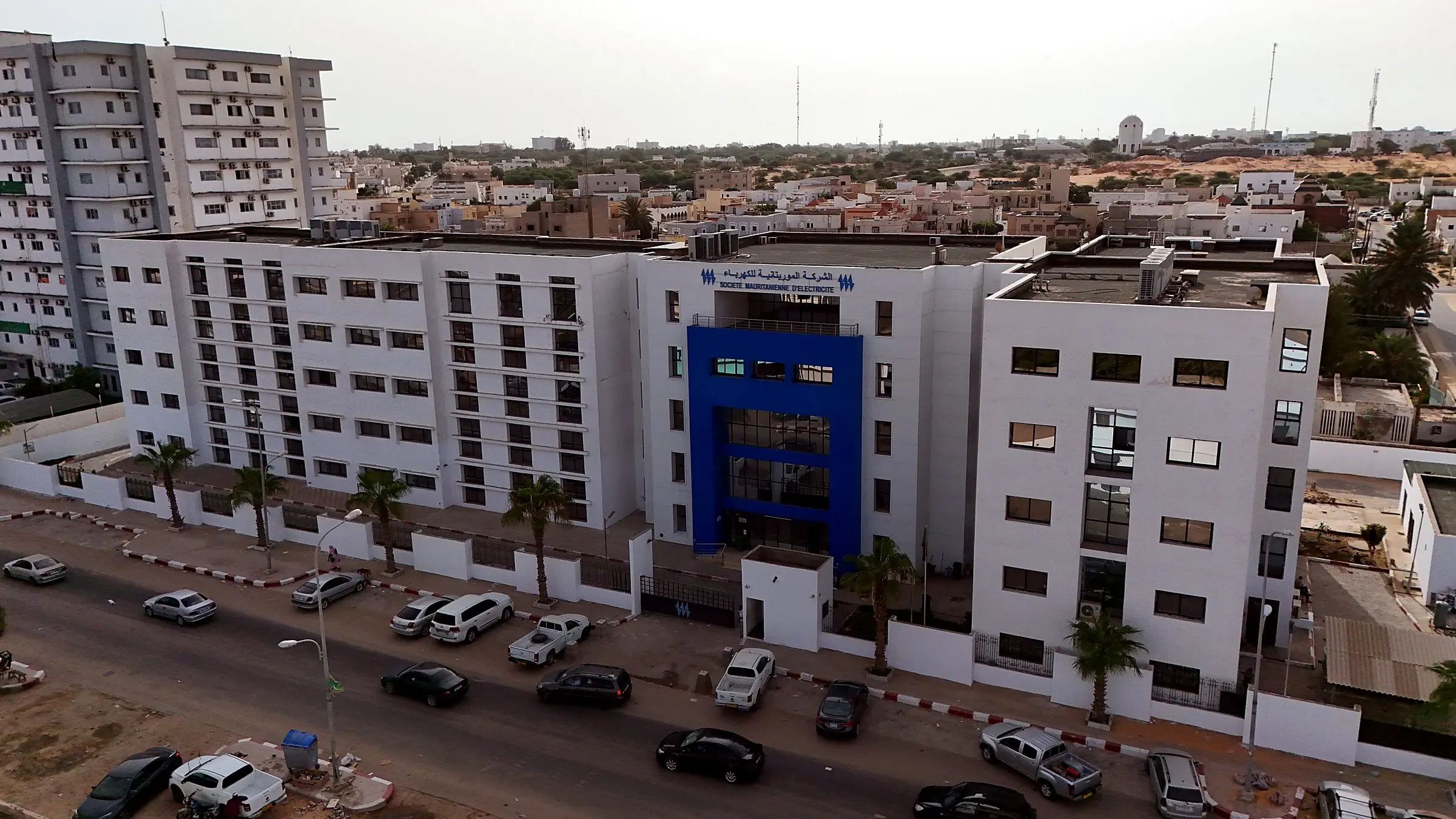 Siège de la SOMELEC à Nouakchott construit par D.I.D